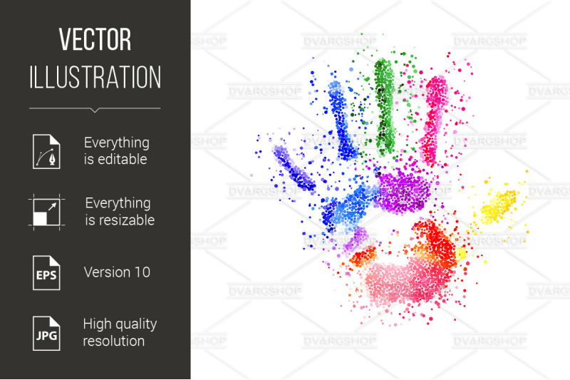 colorful-handprint