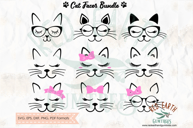 cat-faces-with-lashes-bundle-svg-png-eps-dxf-pdf