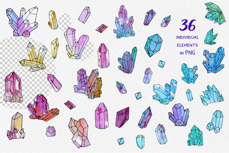 doodle-crystal-set
