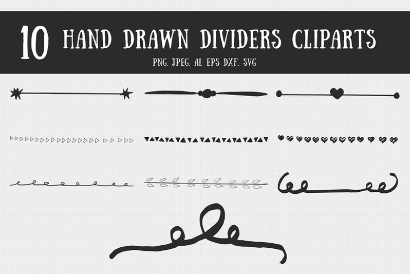 10-handmade-dividers-cliparts