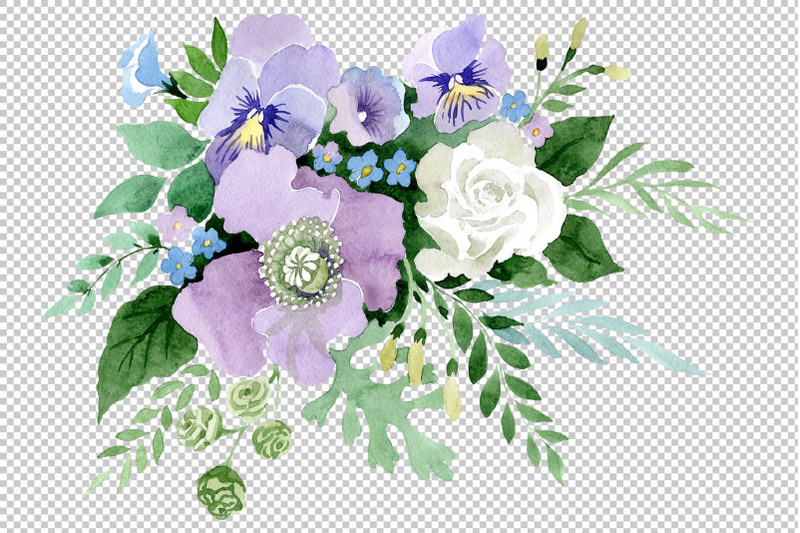 bouquet-enjoying-the-world-of-watercolor-png