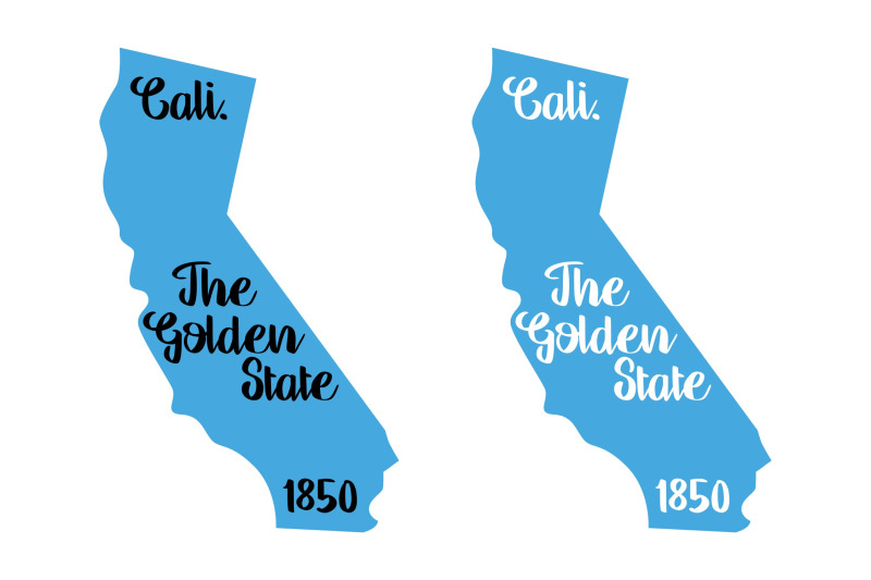 california-state-nickname-amp-est-year-2-files-svg-png-eps