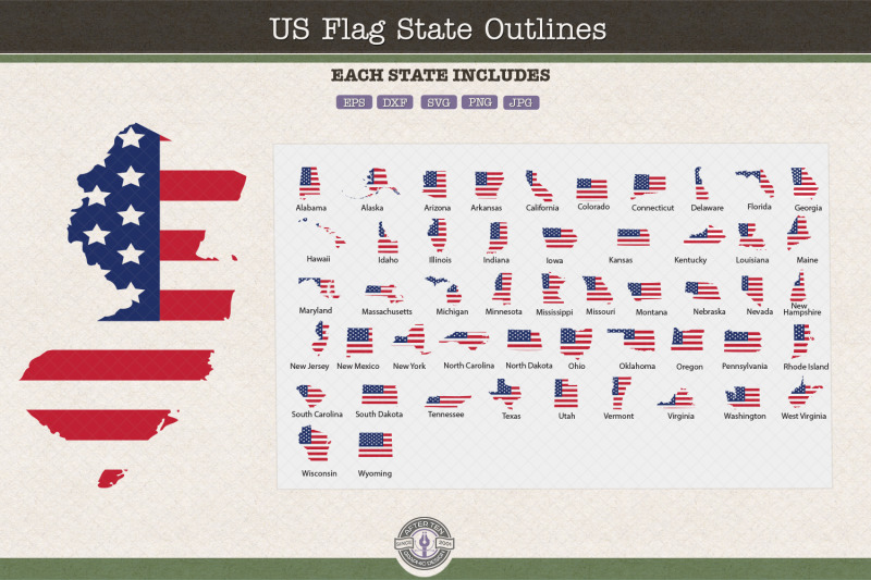 us-flag-state-outlines