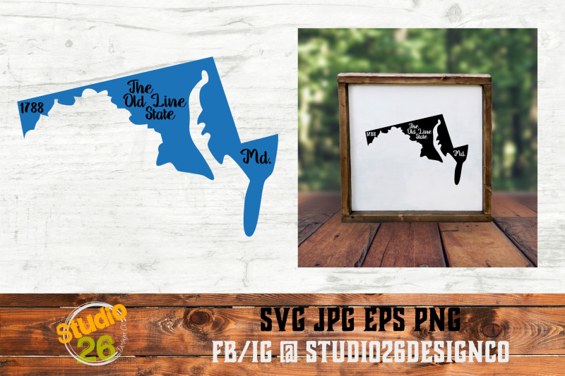 maryland-state-nickname-amp-est-year-2-files-svg-png-eps