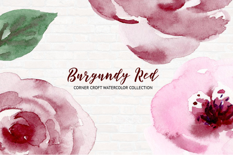 watercolor-collection-burgundy-red