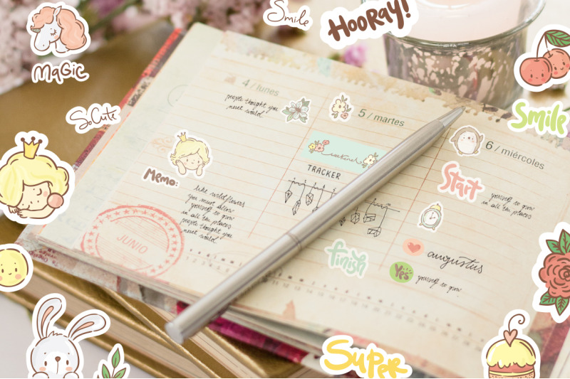 princess-diary-stickers-collection