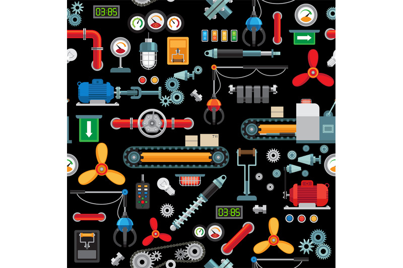 machinery-industrial-seamless-pattern