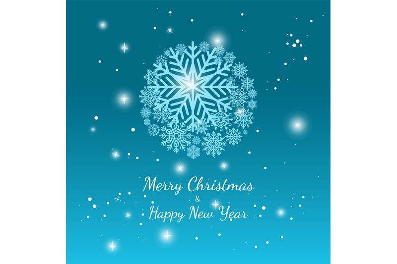 blue-winter-snowflake-background