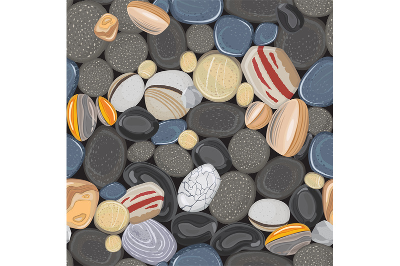 river-stones-seamless-pattern