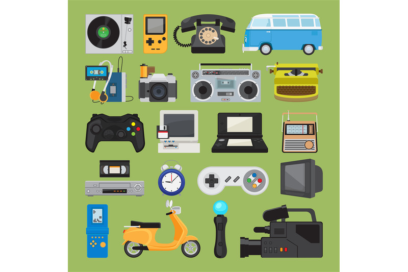 hipster-tech-gadget-icons