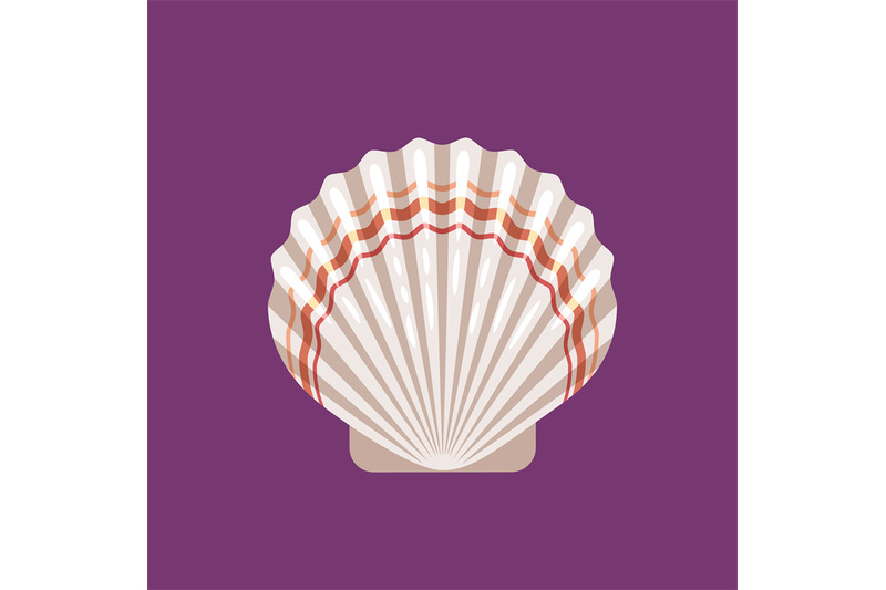 seashell-scallop-flat-icon