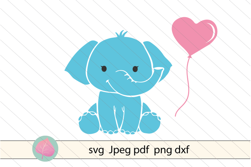 Free Free 86 Stencil Baby Elephant Outline Svg SVG PNG EPS DXF File