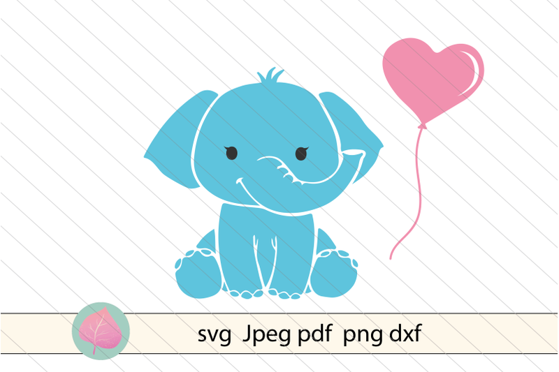 Free Free 206 Baby Elephant Outline Svg SVG PNG EPS DXF File