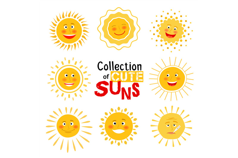 yellow-sun-with-happy-smile-collection