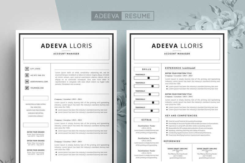 simple-resume-template-loris