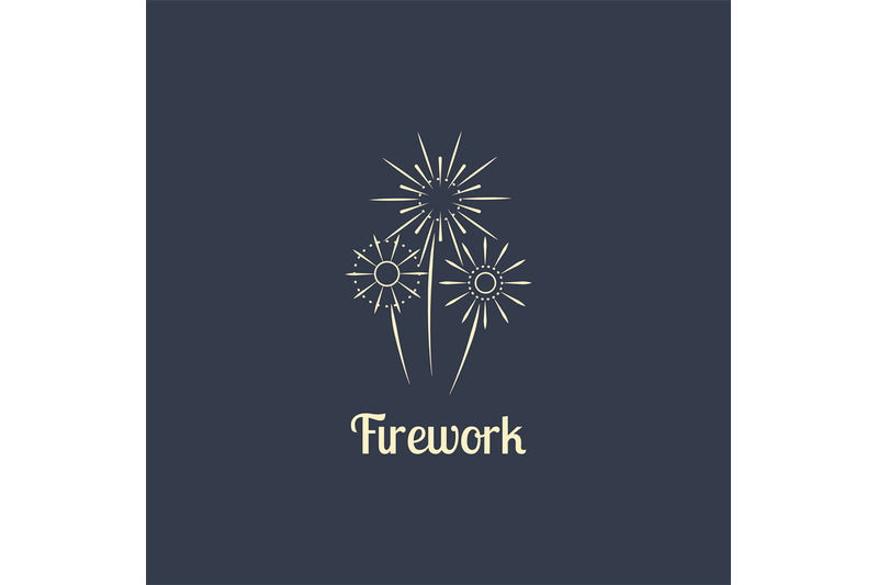 firework-company-logo-design-illustration
