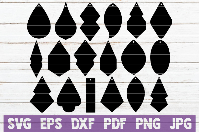 earring-svg-cut-file-templates