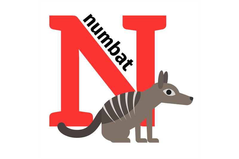 english-animals-zoo-alphabet-letter-n