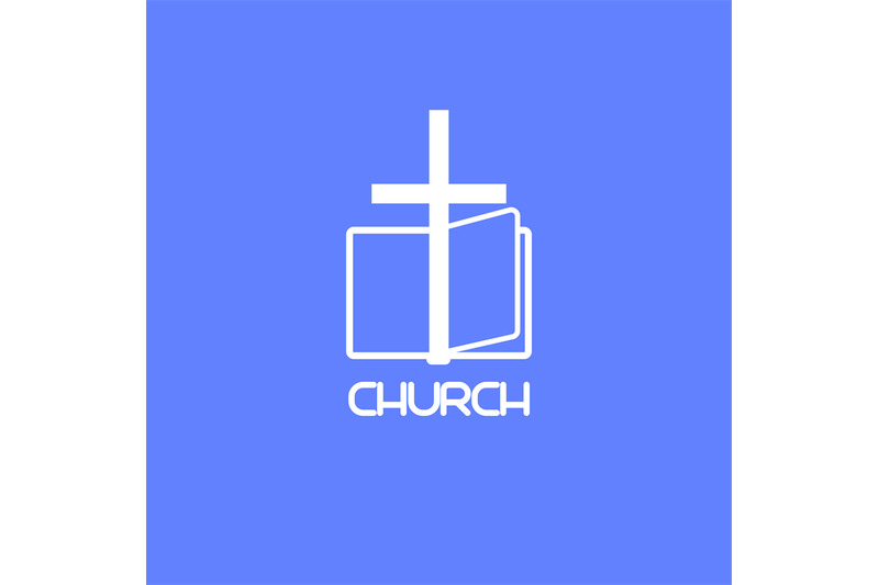 church-logo-with-book-and-cross
