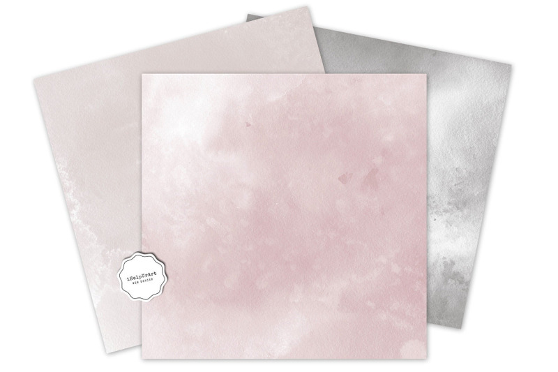 blush-pink-watercolor-washes-papers