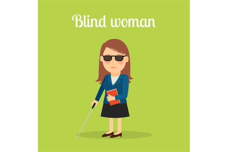 disabled-blind-woman