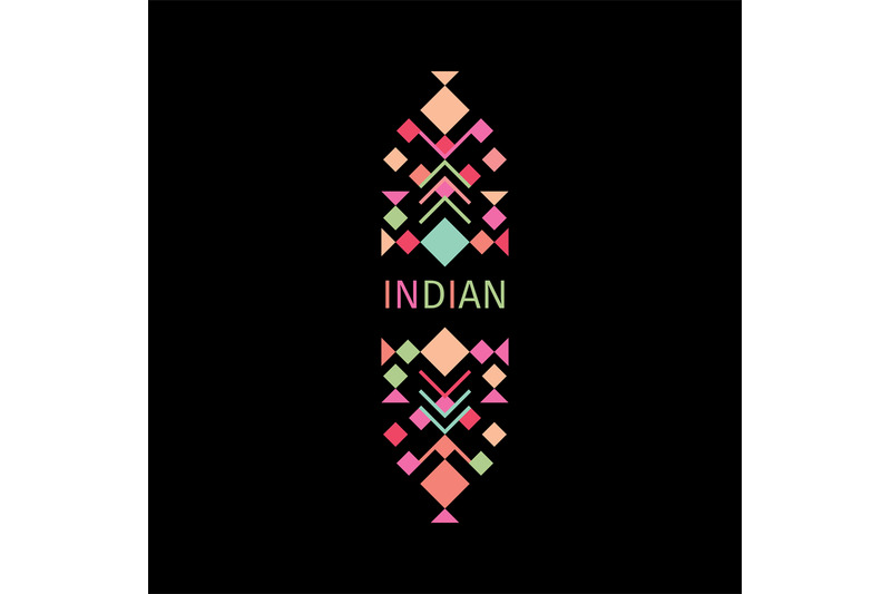 indian-colorful-logo-with-geometric-shapes