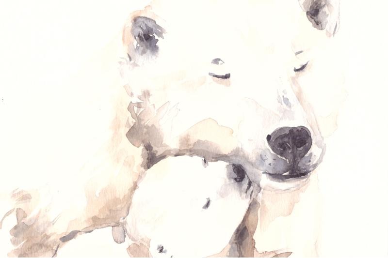 mother-and-baby-polar-bears-watercolor-print-and-clip-art