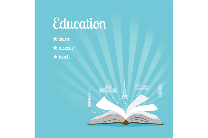 education-background-with-text