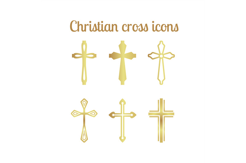 golden-christian-cross