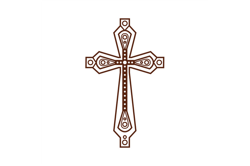 ornate-christian-cross-icon