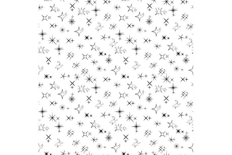 seamless-pattern-with-sparkles-black-silhouettes