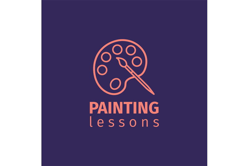 painting-lessons-thin-line-icon