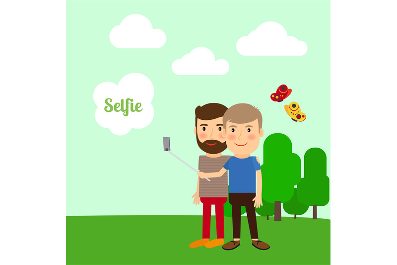 two-boys-taking-selfie