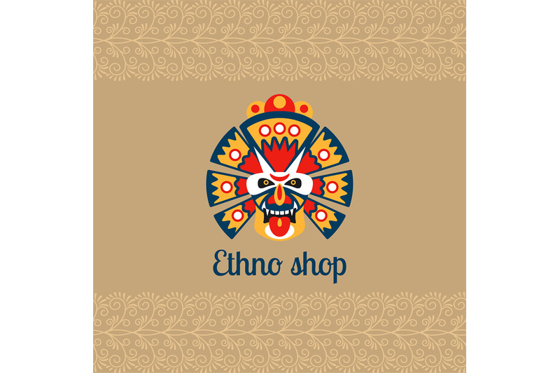 ethno-shop-card-with-mask