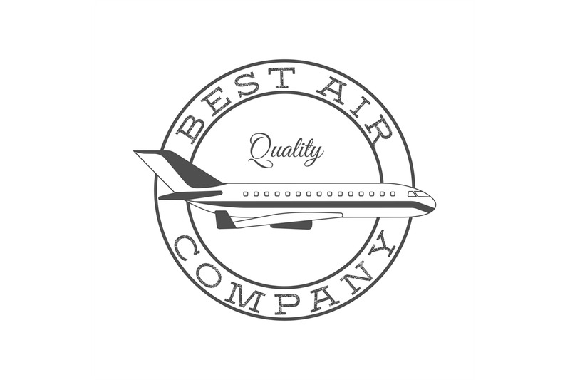 best-air-company-retro-label