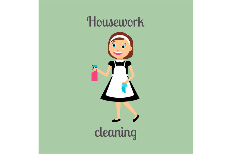 housekeeper-woman-cleaning-icon