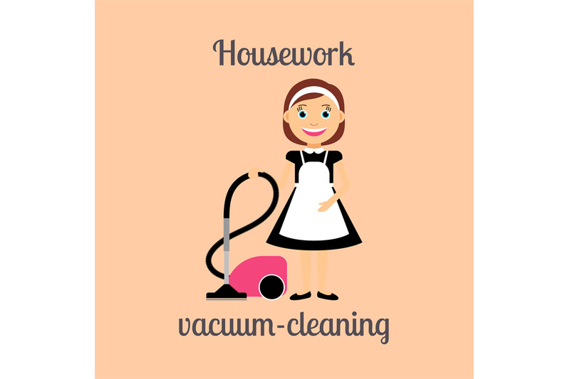 housekeeper-vacuum-cleaning