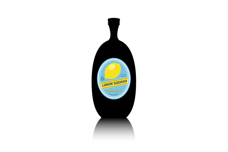 black-bottle-with-lemon-squash