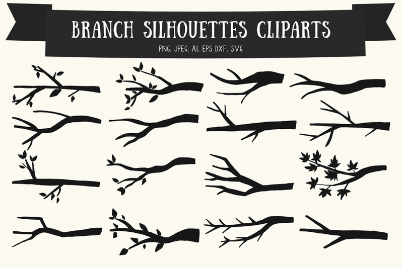 20-branch-silhouettes-handmade-cliparts