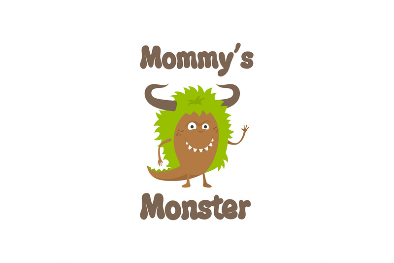 mommys-monster-cute-print-design