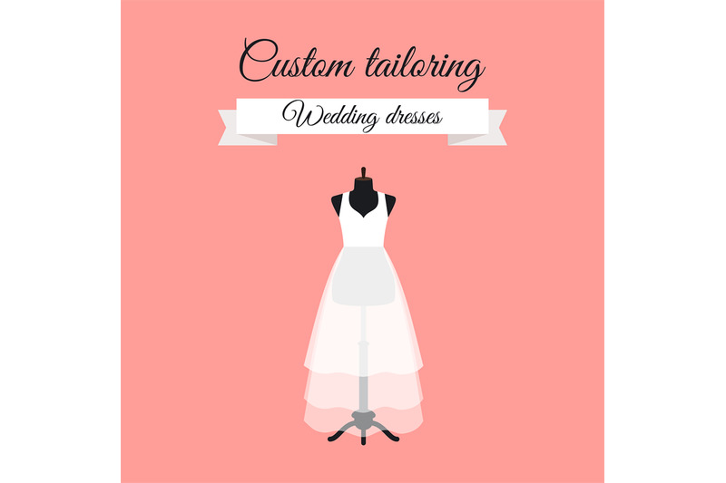 wedding-dresses-logo-design-with-mannequin