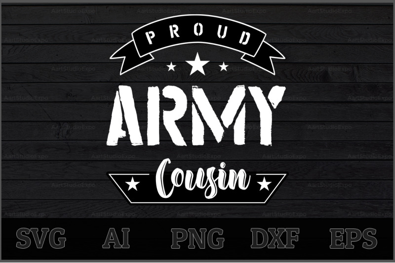proud-army-cousin-svg-design