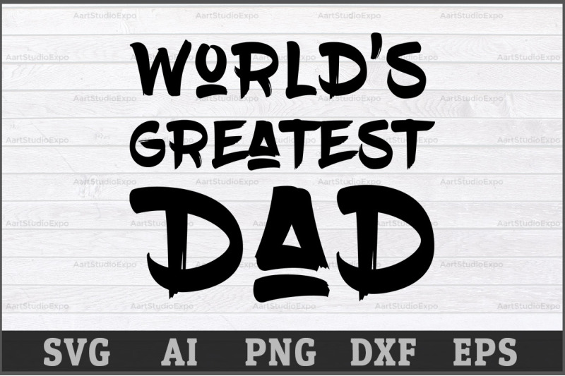 worlds-greatest-dad-svg-design