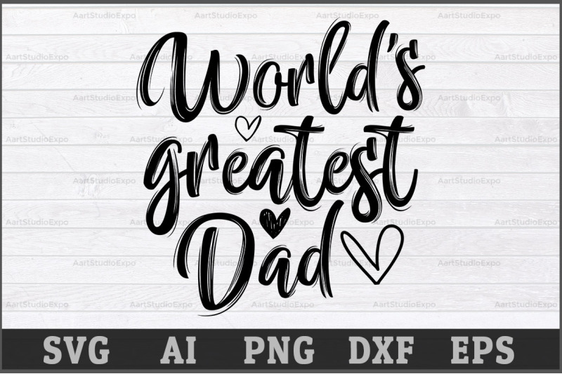 worlds-greatest-dad-svg-design