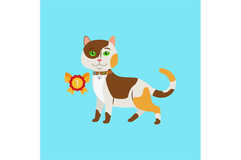 cat-win-an-award-illustration