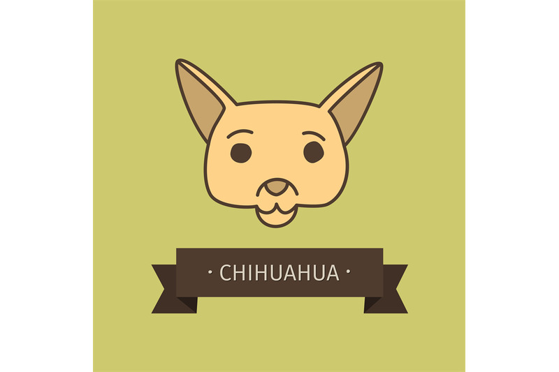 chihuahua-breed-dog-for-logo-design