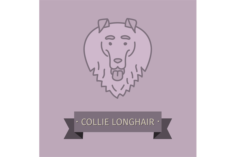 collie-longhair-breed-dog-logo-design