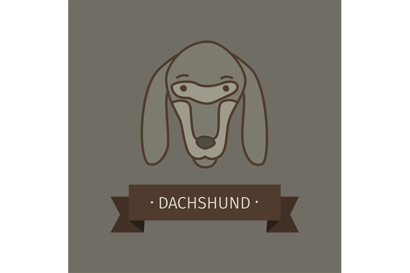 dachshund-breed-dog-for-logo-design