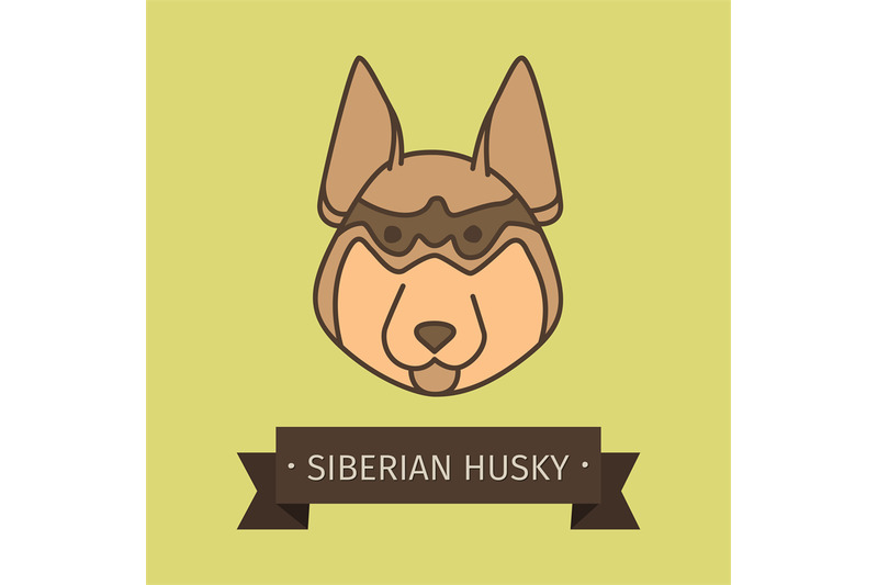 siberian-husky-breed-dog-for-logo