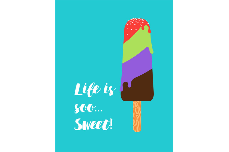 positive-poster-with-ice-cream